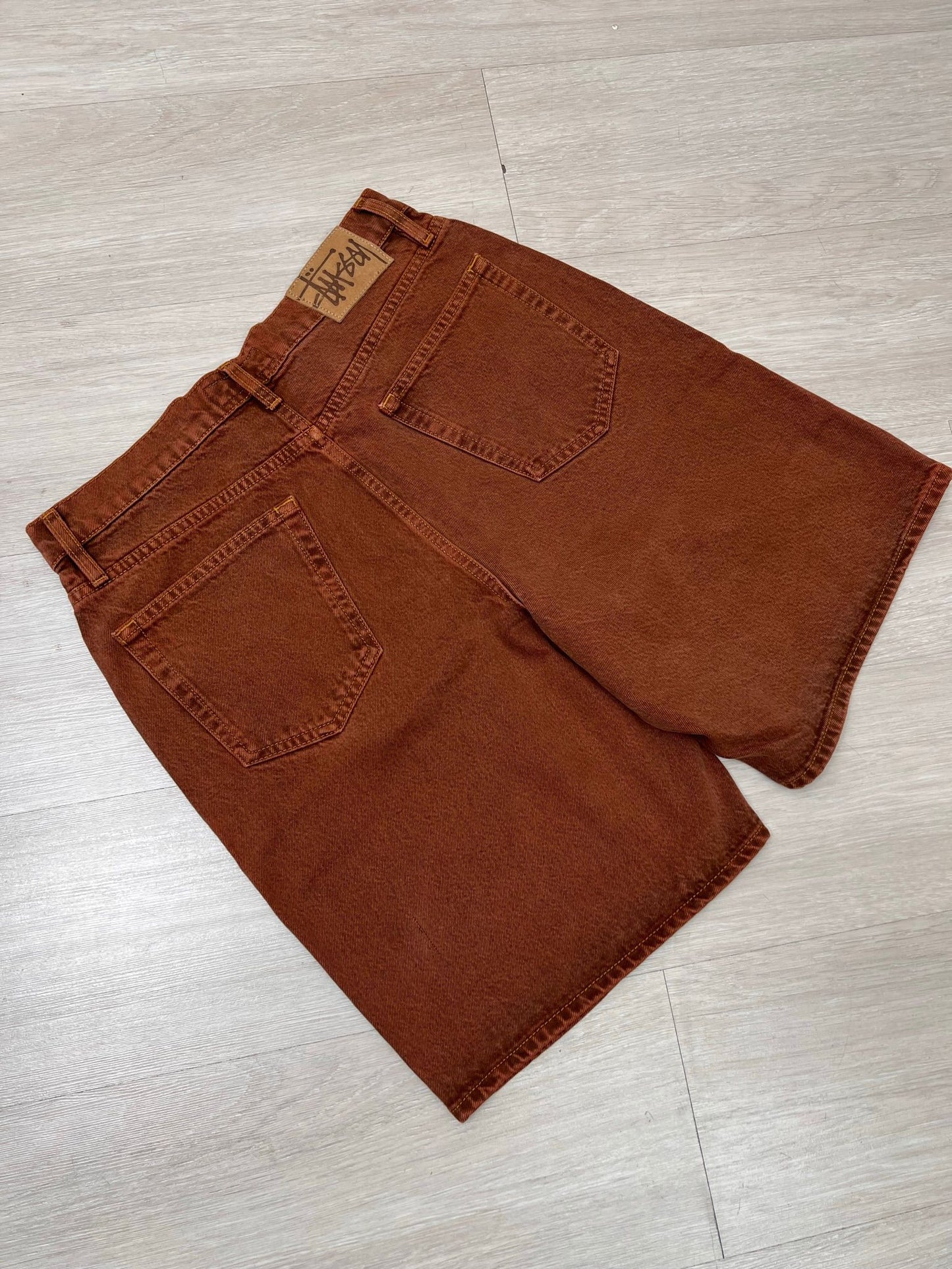 Stüssy Men's Big Ol' Short Denim Clay