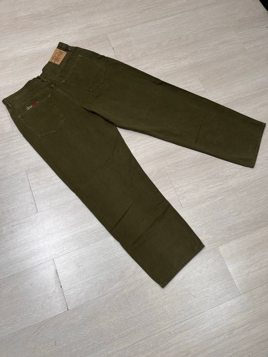 Stüssy Big OL' Jean Washed Canvas Olive Drab